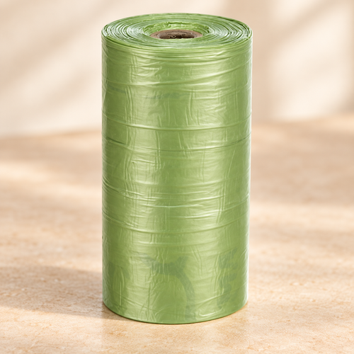 TRIXIE Be Eco poepzakjes — groen, 80 stuks — detail van het product